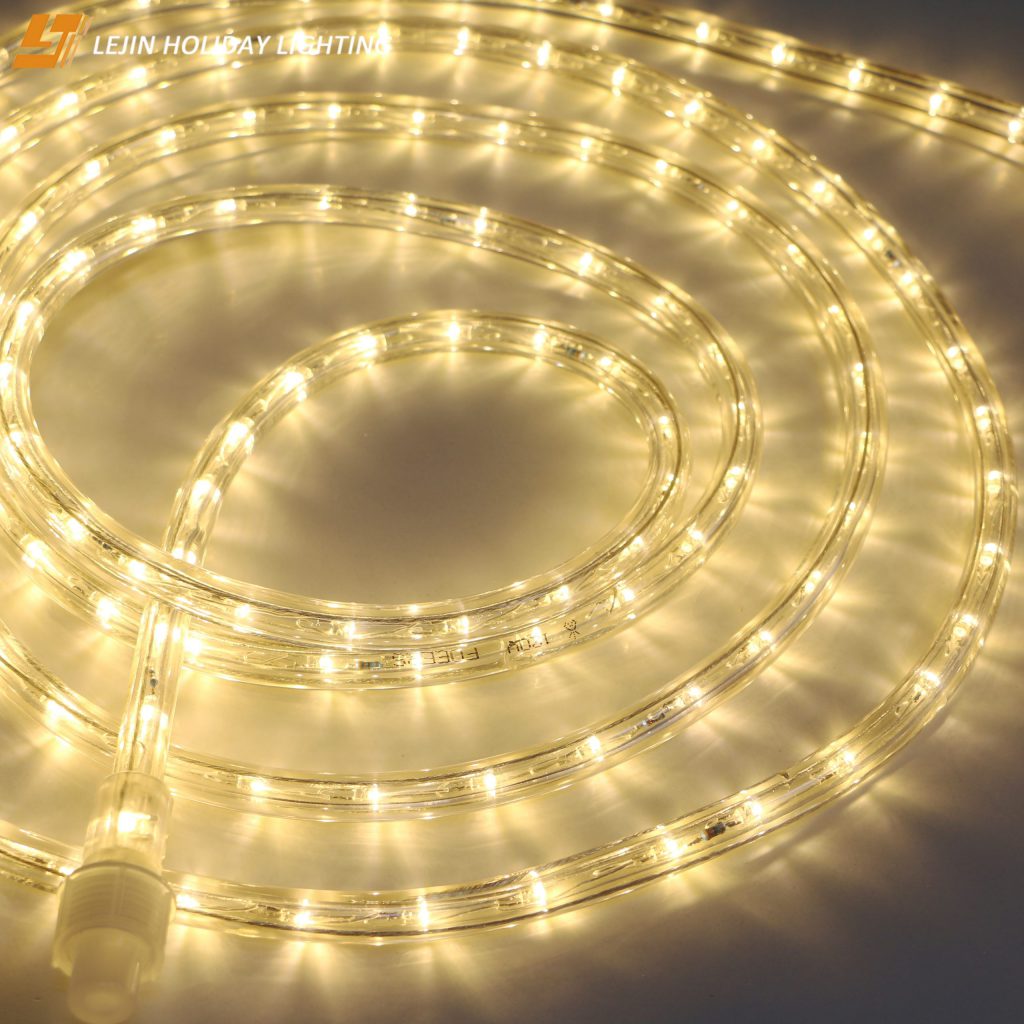 10M Led warm white rope lights outdoor wedding Christmas holiday decoration lights
