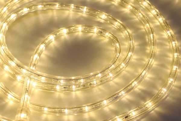 10M Led warm white rope lights outdoor wedding Christmas holiday decoration lights