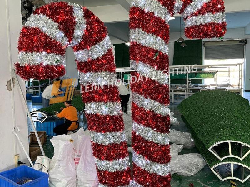 3D zebra motif lights Zoo landscape lights made in China waterproof