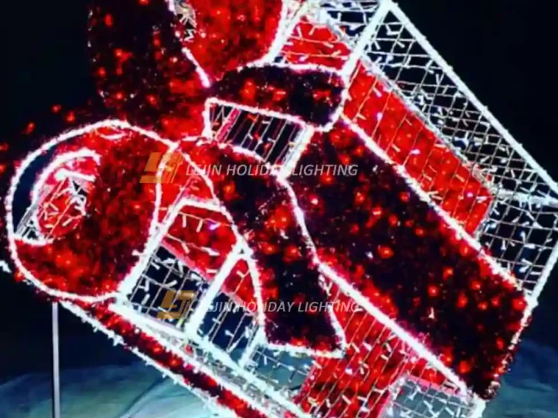 Bulk Buy Christmas rope light motifs gift box shaped holiday use Companies