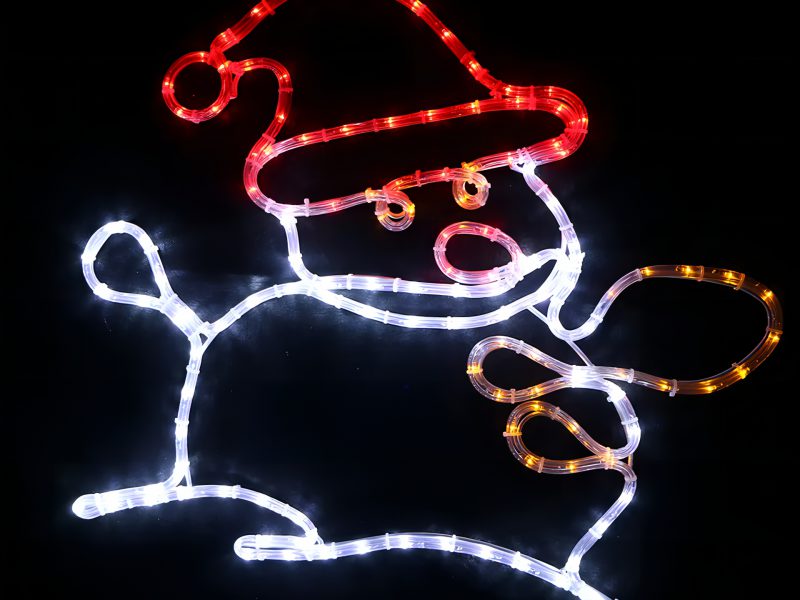 Christmas decoration 2D snowman motif lights for party lighting
