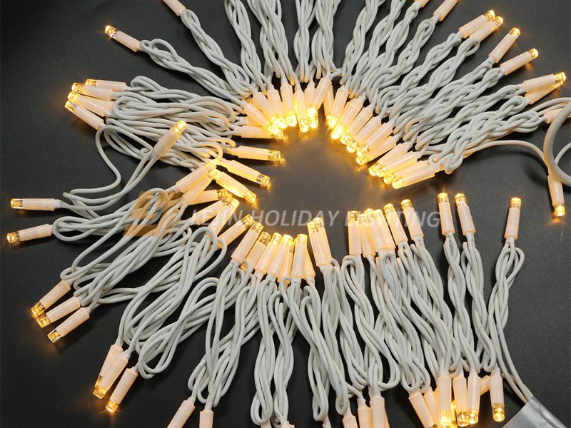 Christmas Smart String Lights Rubber Festival Decorations For Outdoor Use