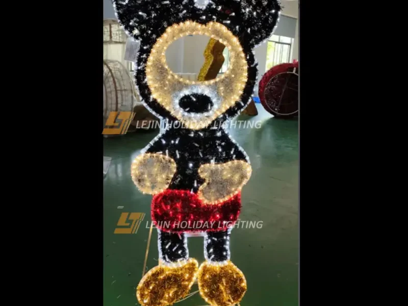 Competitive Price Christmas LED Motif 2D Cartoon theme Distributor