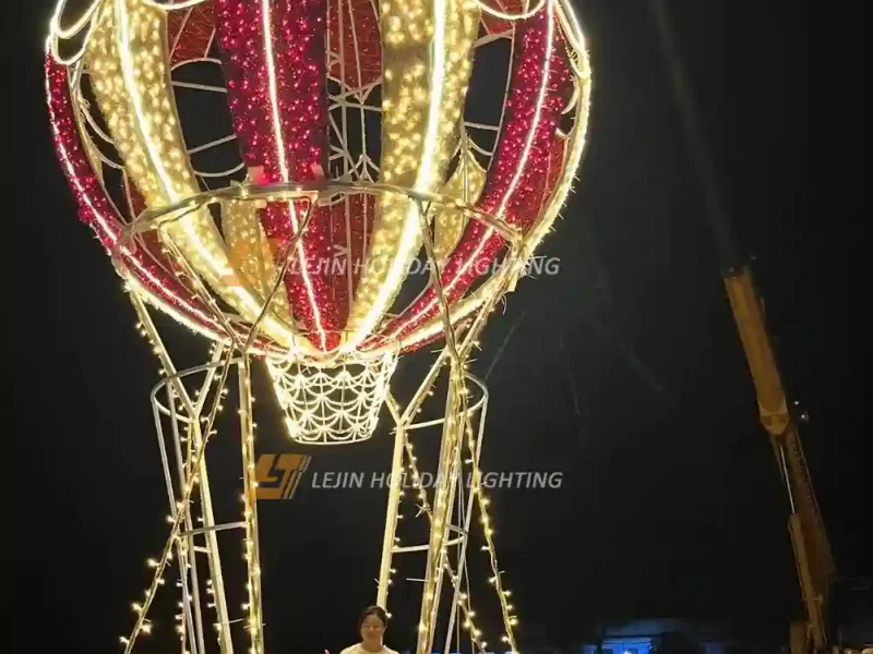 Customized lighting motif 3D street decoration Distributor