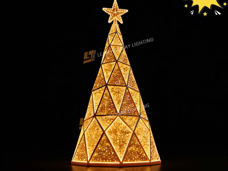 Factory Customized NEW 3D Tree Light Motif Customized