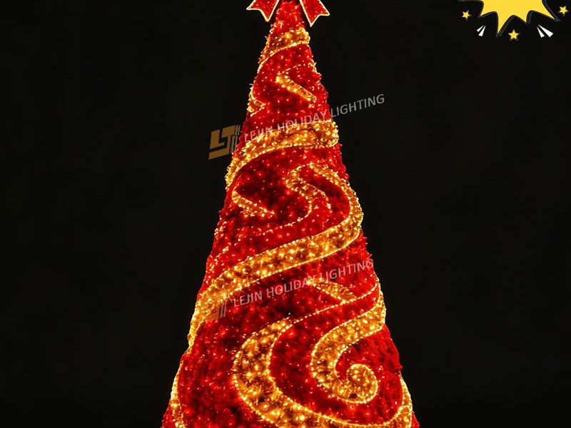 Factory Customized NEW 3D Tree Light Motif