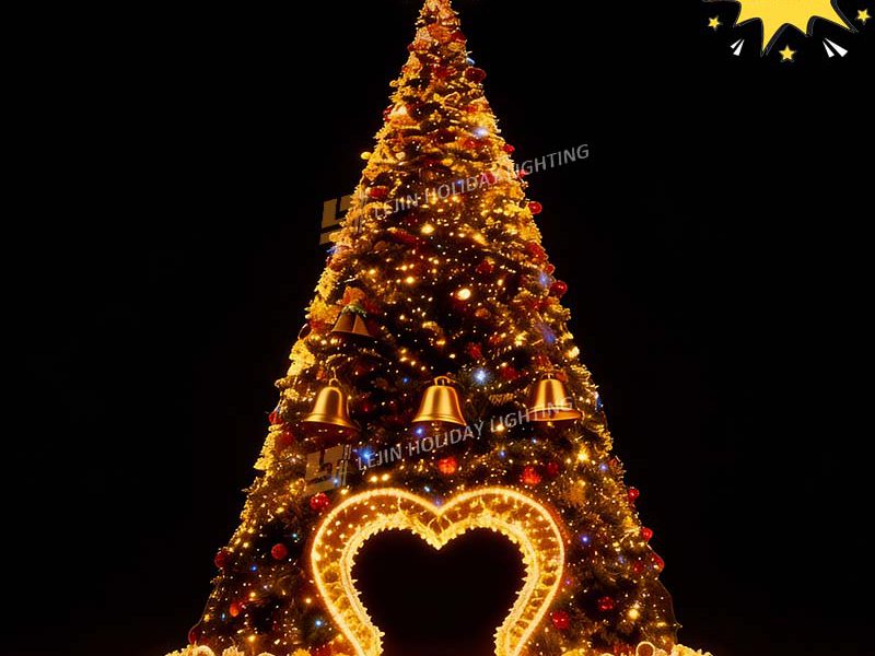 Factory Customized NEW 3D Tree Lights Customized Motif
