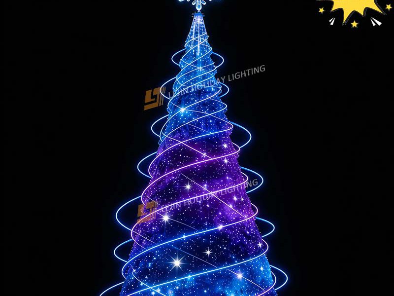 Factory Customized NEW 3D Tree Motif Lights
