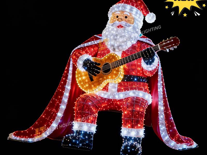 Factory Customized NEW Customized Santa Claus Motif Light