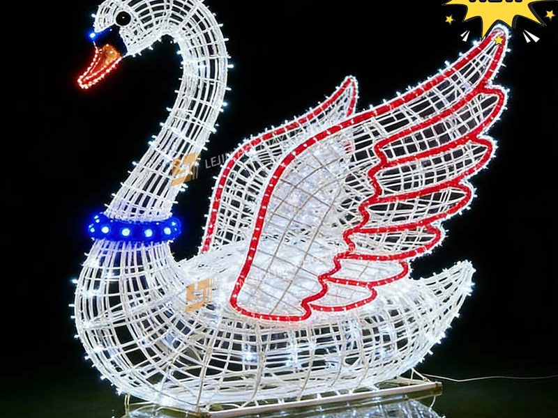 Factory Customized NEW Swan Customized Motif Light