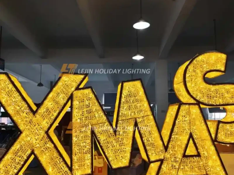 Factory LED motif XMAS holiday street shopping mall usage With CE
