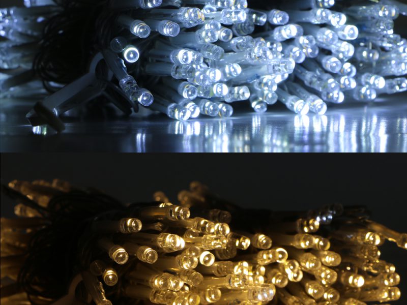 Indoor and outdoor decoration LED two color  string  light for party decoration