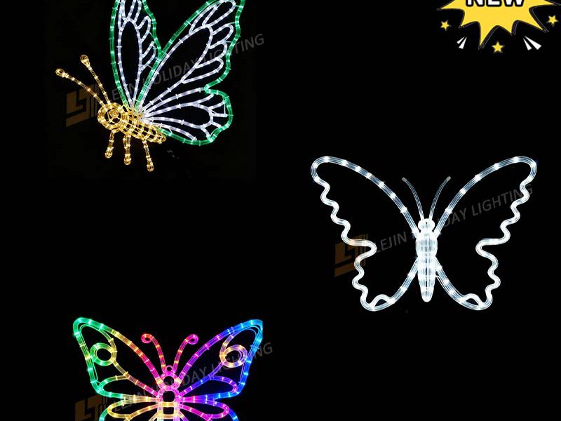 New 2D Butterfly Motif Lights