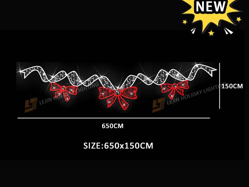 New Design Bowknot Street Motif Light