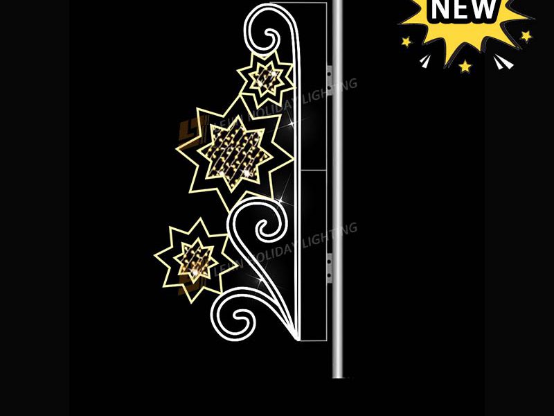 New Design Sters Pole Motif Lights