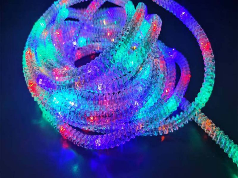Outdoor waterproof LED rope light for holiday decoration lighting