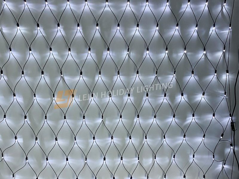 Waterproof Net Lights Outdoor Rubber White Holiday Decoration Use